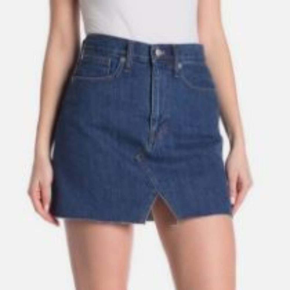 Madewell A - Line Denim with Frayed Raw Hem EUC - Size 24